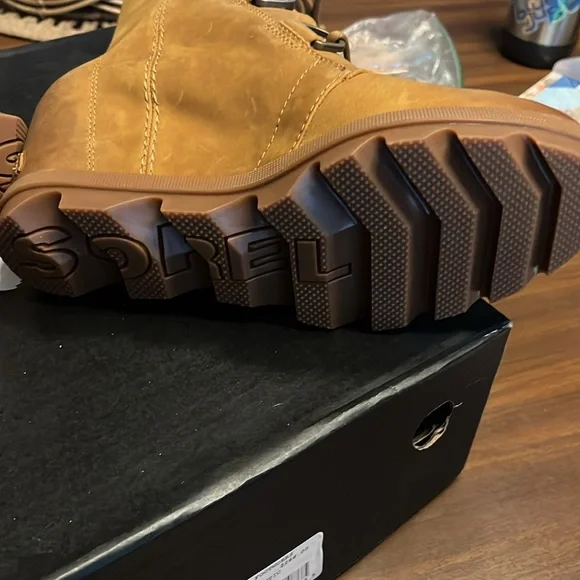 Sorel Joan of Arctic Wedge II Camel Brown women’s size 8/39 - Picture 7 of 10